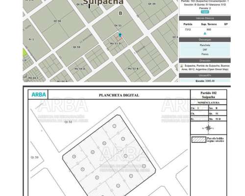 Loteo Gary Player - Suipacha - Pba. Sup. 700 a 1000m2