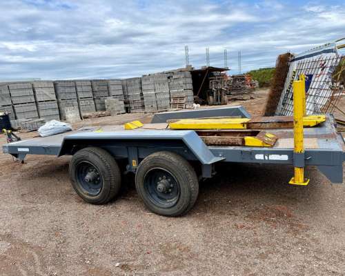 Trailer, Auxilio, Maquinaria, Materiales 6 Toneladas