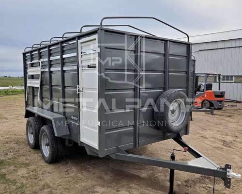 Carro Vaquero. Jaula para Hacienda