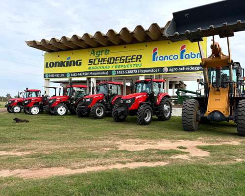 Tractor YTO 75 HP Mod NMF754-8