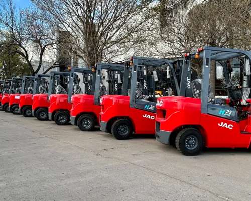 Autoelevador JAC 25j 2500 Kg Altura Maxima 4800 MM Diesel