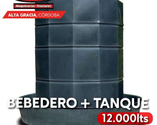 Bebedero + Tanque 12.000 Lts - Rotor
