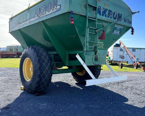 Tolva Autodescargable Akron de 14 TN con Balanza Hook