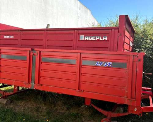 Acoplado Playo Famet de 4 TN EF