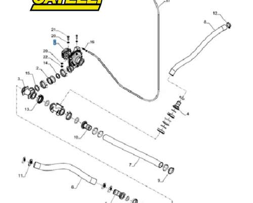 47930501/51640072- Bomba Agua Pulverizadoras SP New Holland
