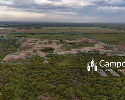 Venta Campo de 53 Has. Lindera a Zona SUB Urbana de Tostado