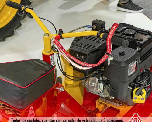 Motocortadora de Cesped C/ Motor 15 HP. 5X4 Arranque Elect.