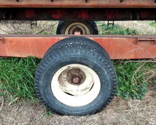 Carrello Portacassette 200kg Ruote Pneumatiche