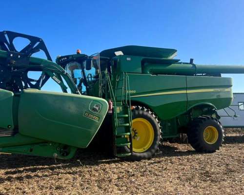 Cosechadora John Deere S660 2016 - Draper 35 - Piloto