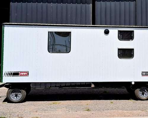 Casilla Rural 5mt, 2 Camas, Agua Caliente