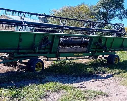 John Deere 9600. DT. Plataforma 30