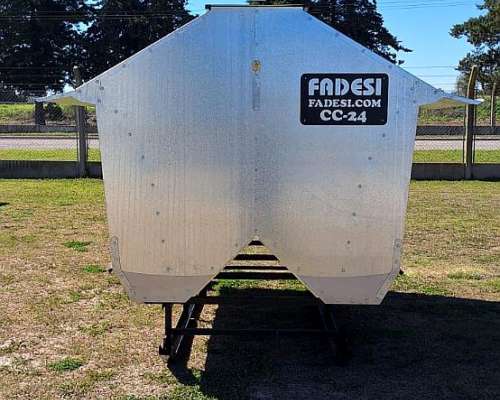 Comedero Autoconsumo CC-24 con Bandejas de Acero Inoxidable