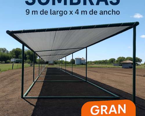 Sombras para Ganado con Lona Incluido