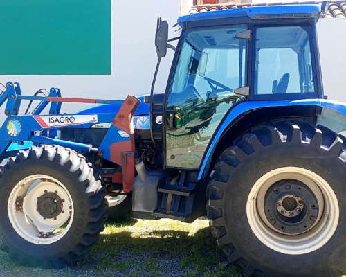 Tractor New Holland TS 6040 con Pala Usado