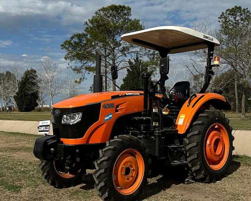 Tractor Zanello 4060 con Techo para SOL 4X4