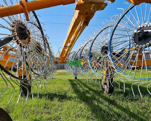 Rastrillo Hilerador 16 Estrellas AP Hidraulica. Grosspal.