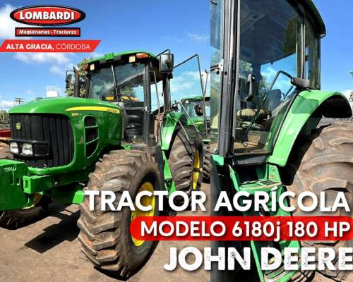 Tractor John Deere 6180j Importado de Brasil