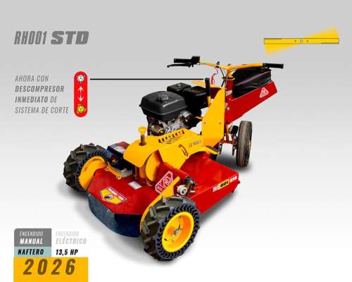 Motodesmalezadora RH001 PRO Motor BYS Arranque Manual