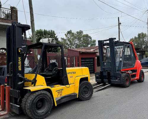 Autoelevador Linde 7 TN 4 Vias Hidraulicas