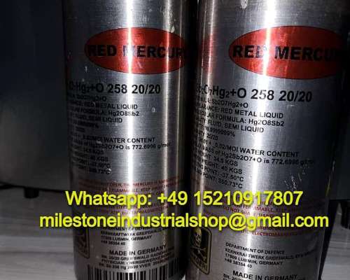 Comprar Mercurio Rojo de Fábrica 258 N9.