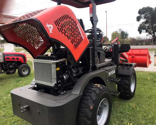Nueva Pala Hanomag H104 4X4 Medio Metro Cúbico Nueva