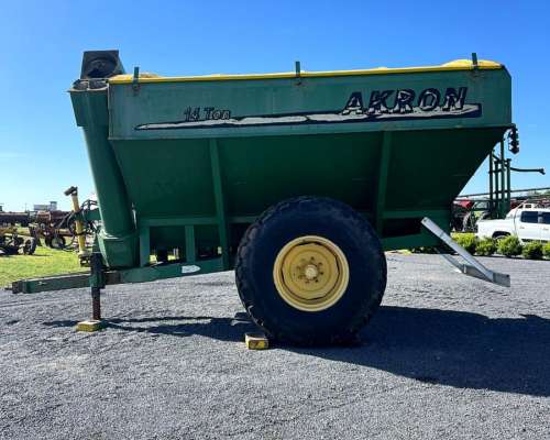 Tolva Autodescargable Akron de 14 TN con Balanza Hook