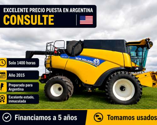 🇦🇷🇺🇲 NH 7.90 Solo 1400hs. Nacionalizada 100%. 460hp