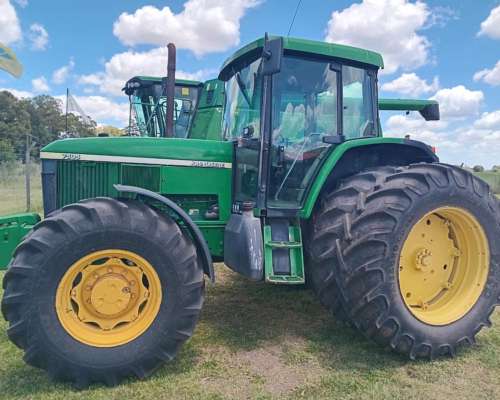 Tractor John Deere 7505, año 2004