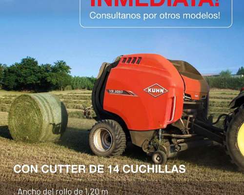 Rotoenfardadora Kuhn VB 3260 Entrega Inmediata
