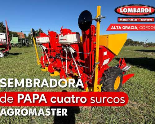 Sembradora de Papa Cuatro Surcos Nueva Agromaster