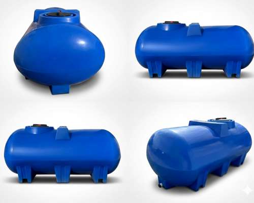 Tanque Horizontal Marca Plastrong 3500 Mts.