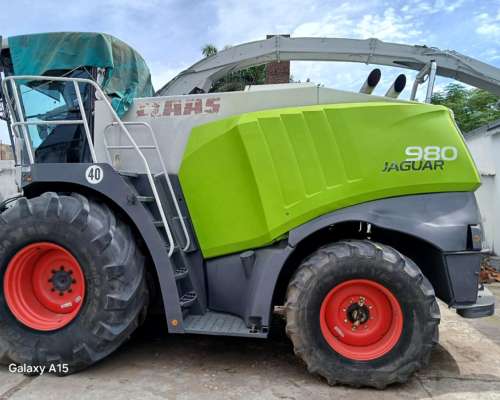 Claas Jaguar 980, con RU 750