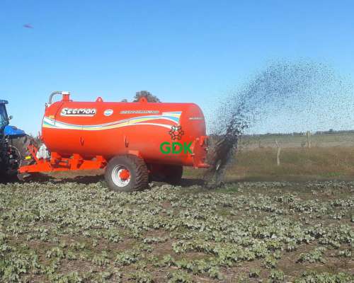 Estiercolera con Bomba de Vacio BV-10.000 Lts. Secman