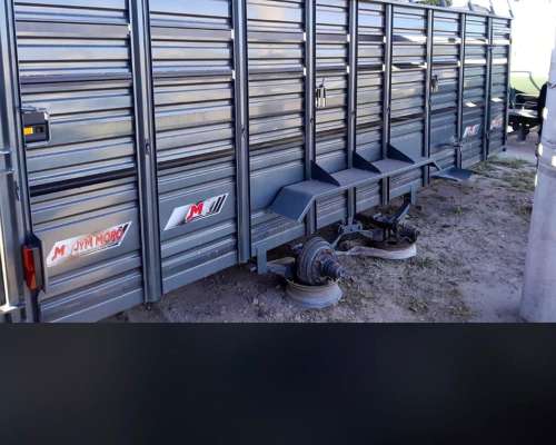 Trailer Jaula Cigueña 6 X 2.1 C/freno Eléctrico Apto Senasa