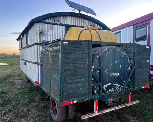 Casilla Rural el Yunque 6mts 2 Camas C/tanque GAS OIL 2600lt