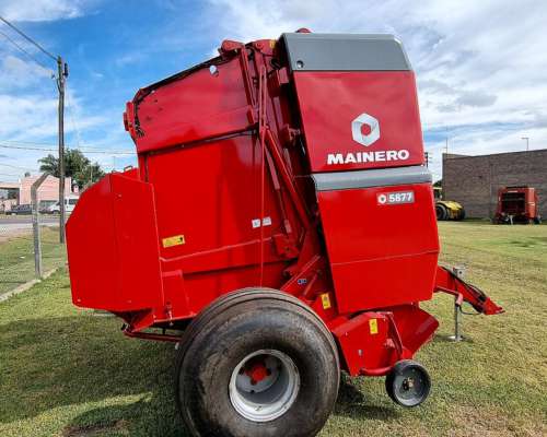 Rotoenfardadora Mainero 5877 (alta Flotación y Red)