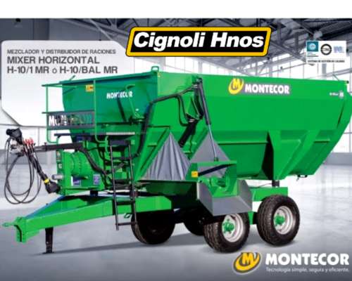 Mixer Montecor - Modelo H10 NER . 2026