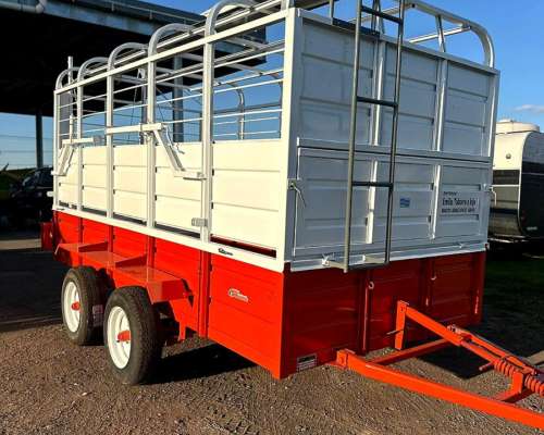 Oportunidad Jaula Vaquera 4 Mts Desmontable Apta Senasa