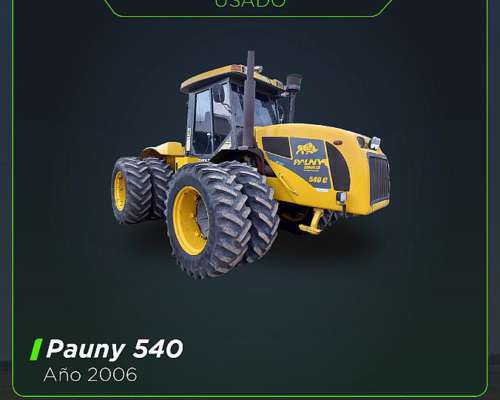 Pauny 540c año 2006
