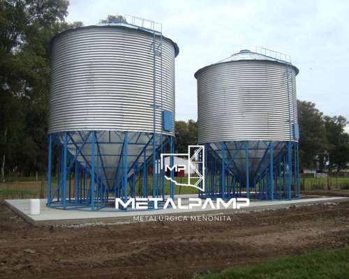 Silos Aéreos Cono Especial Fertilizante Alimento Balanceado