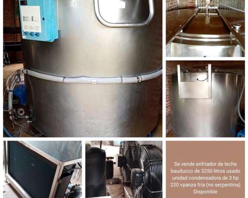 Enfriadora de Leche Bauducco