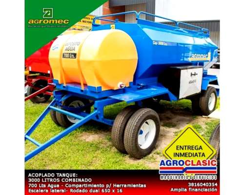 Acoplado Tanque Agromec Combinado
