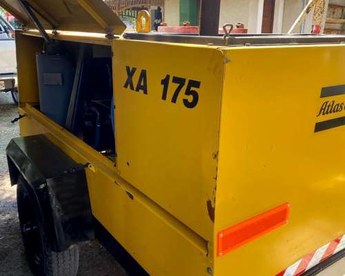 Motocompresor Diesel Atlas Copco XA 175 1997 Motor Reparado
