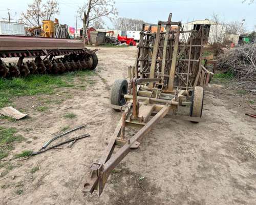 Rastra de Dientes Hidráulica Mercometal 7 Cuerpos