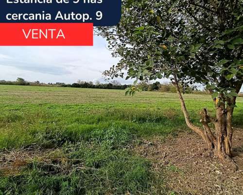 Campo de 9 Hectáreas en San Nicolás