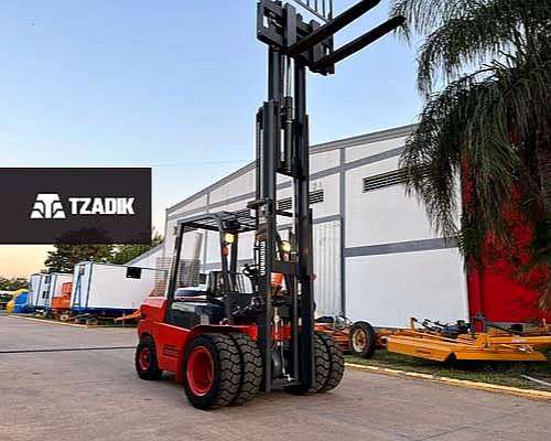 Autoelevador 3.8 TT Dual Michigan Torre 4.50 Mts Triple