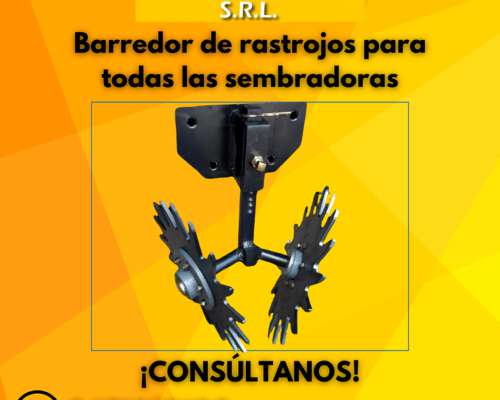 Barredor de Rastrojos para Todas las Sembradoras