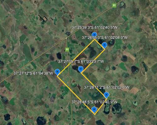 Campo Ganadero Venta Gral Lamadrid 822 Ha