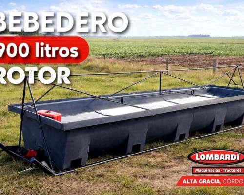 Bebedero Móvil 900 Lts Rotor Cheques sin Interés