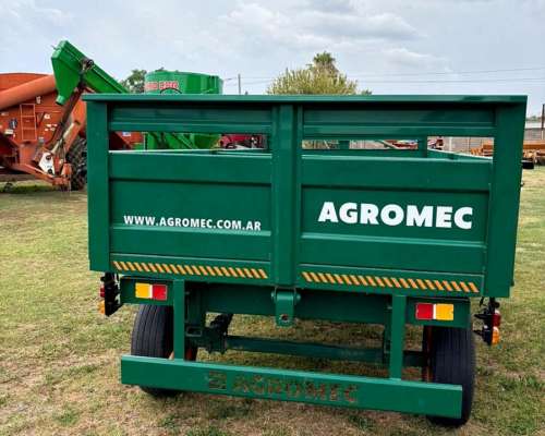 Acoplado Agromec de 4tn con Medidas 4X2